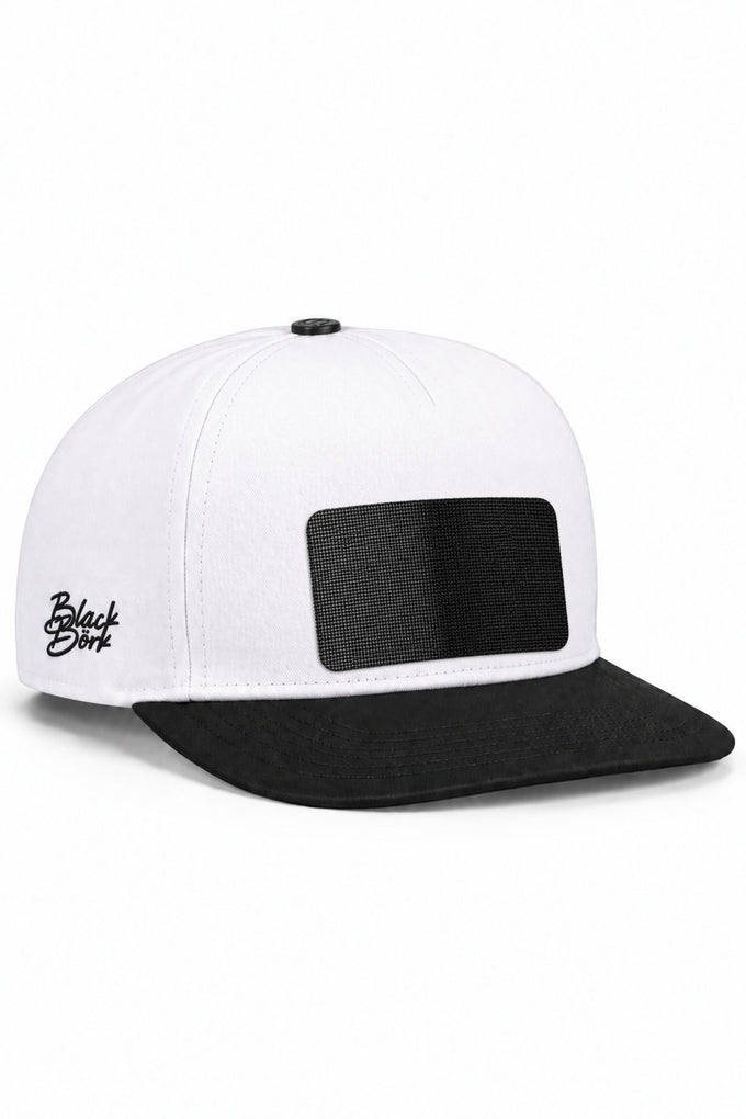 Siyah-Beyaz Hip Hop Şapka