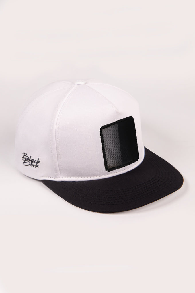 siyah-beyaz-hip-hop-sapka-5067 - BlackBörk TR