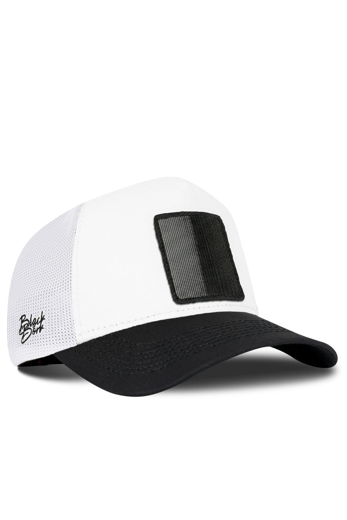 siyah-beyaz-trucker-sapka-5078 - BlackBörk TR