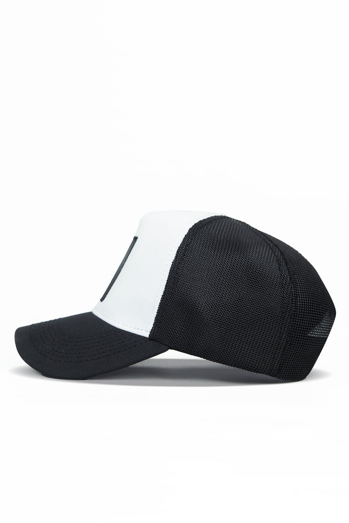siyah-beyaz-trucker-sapka-5525 - BlackBörk TR