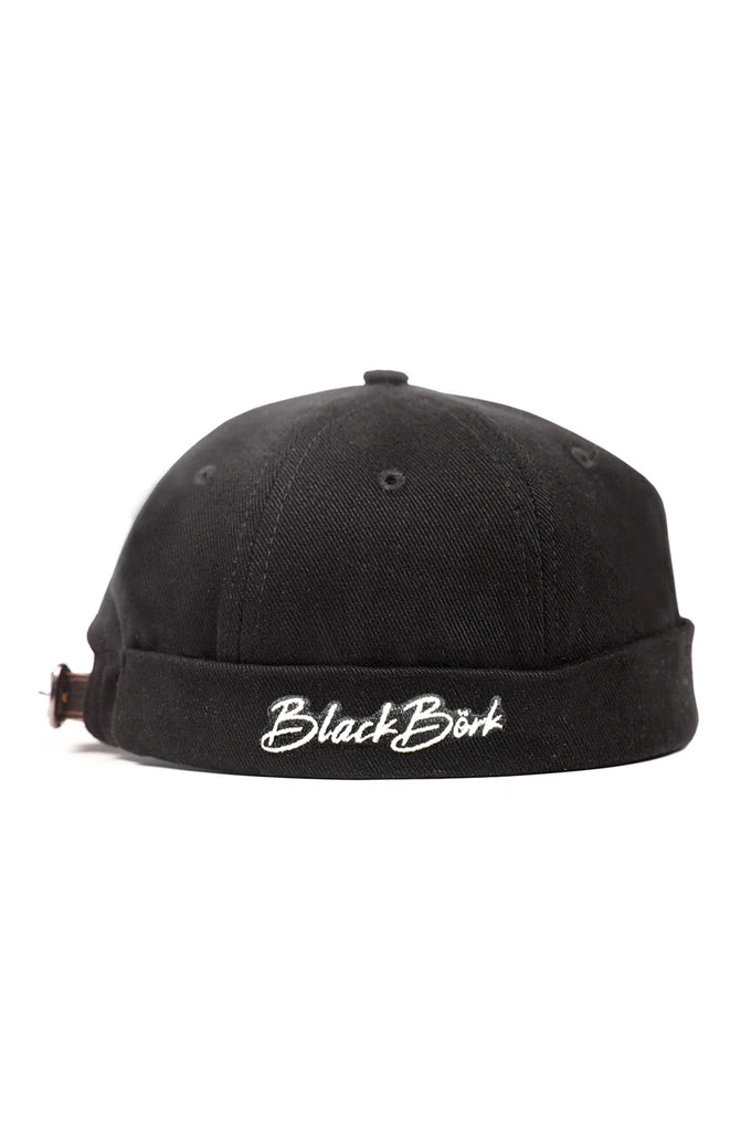 Black Docker Cap