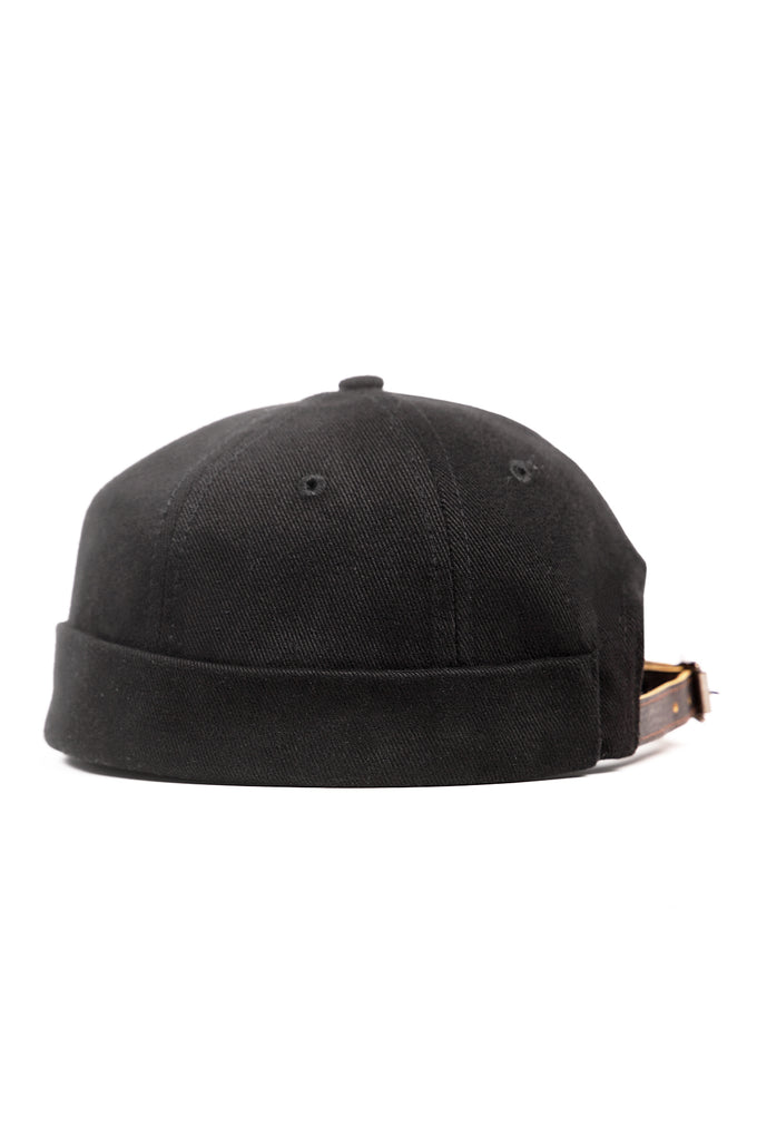 Black Docker Cap