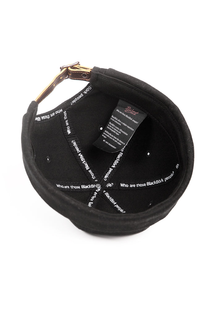 Black Docker Cap