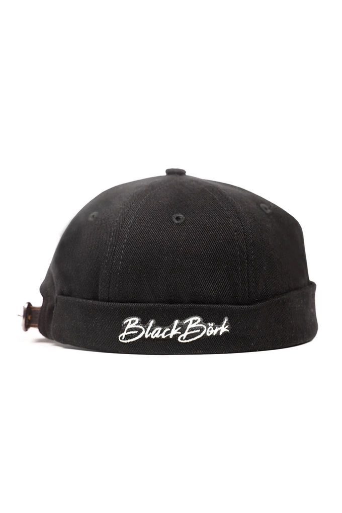 Black Docker Cap