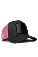 Black and Pink Trucker Hat