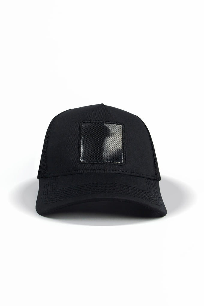 Black Trucker Cap