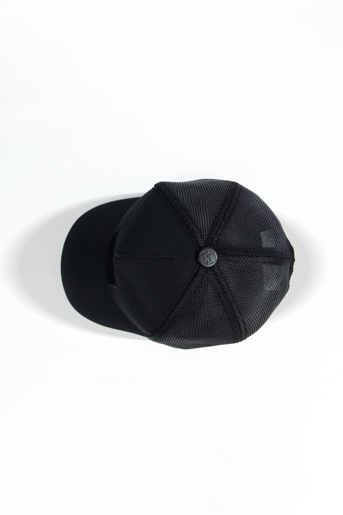 Black Trucker Cap