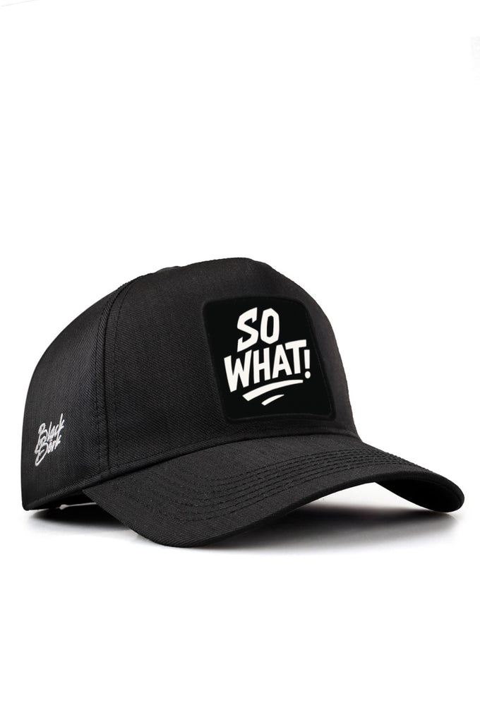 so-what-logolu-cordura-siyah-beyzbol-sapka-5475 - BlackBörk TR