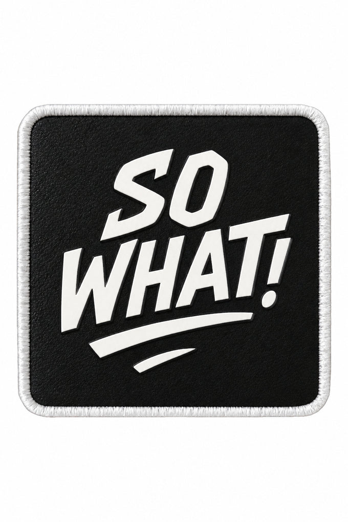 So What Logo V1 Bench