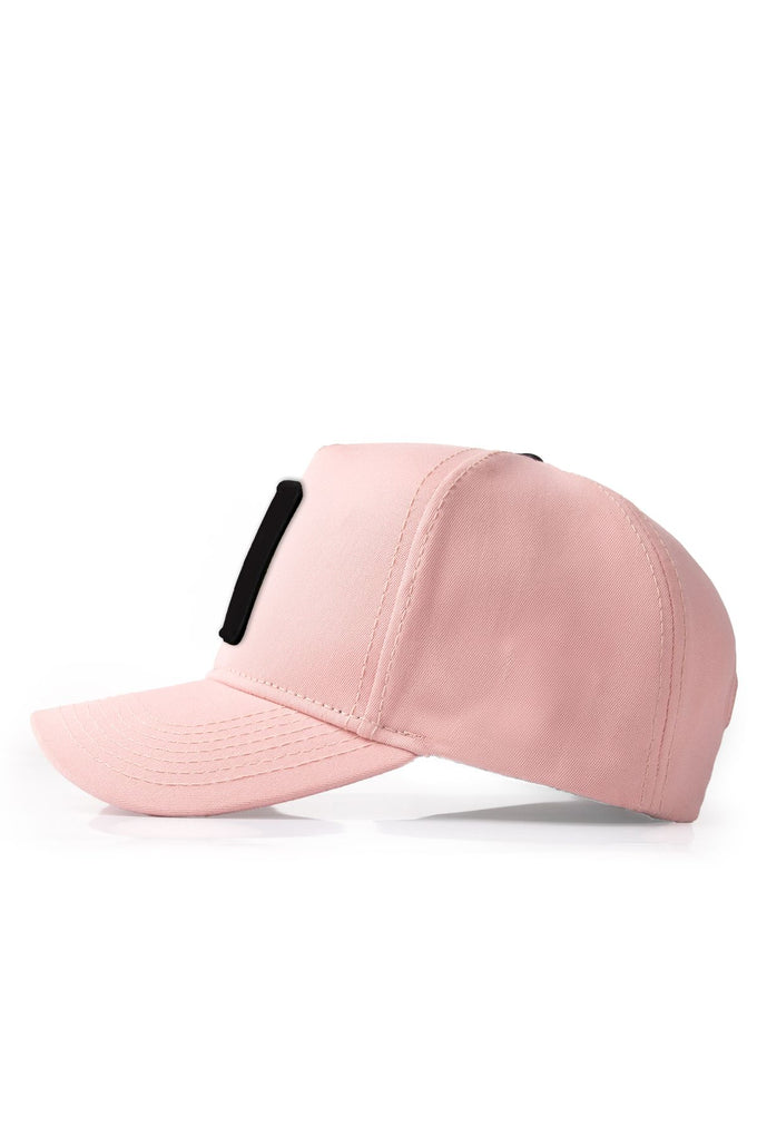 Salmon Baseball Cap with Space Logo