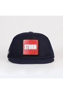 Storm Logolu Lacivert Hip Hop Şapka