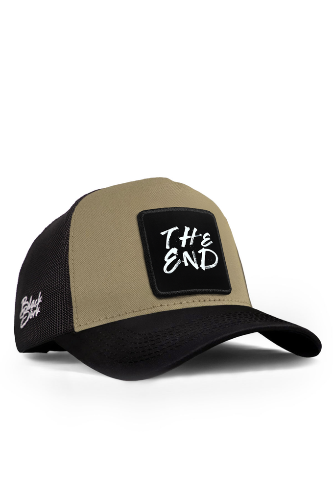 the-end-logolu-siyah-vizon-trucker-sapka-5601 - BlackBörk TR