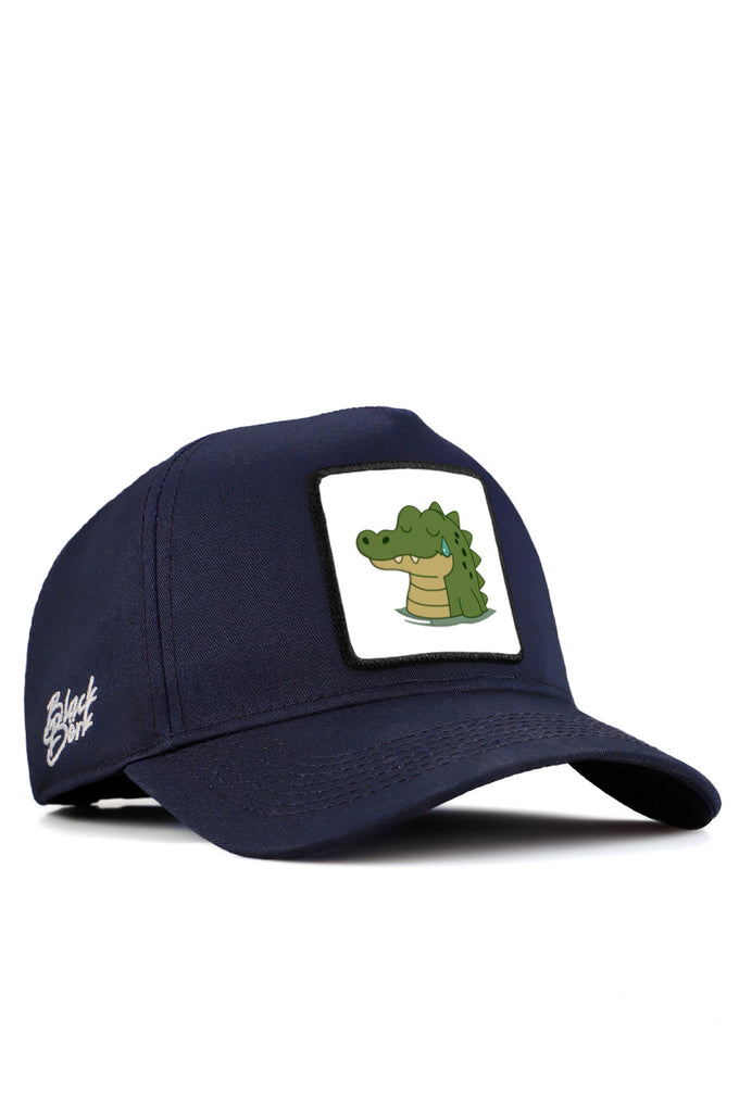 timsah-gozyaslari-logolu-lacivert-beyzbol-sapka-4089 - BlackBörk TR
