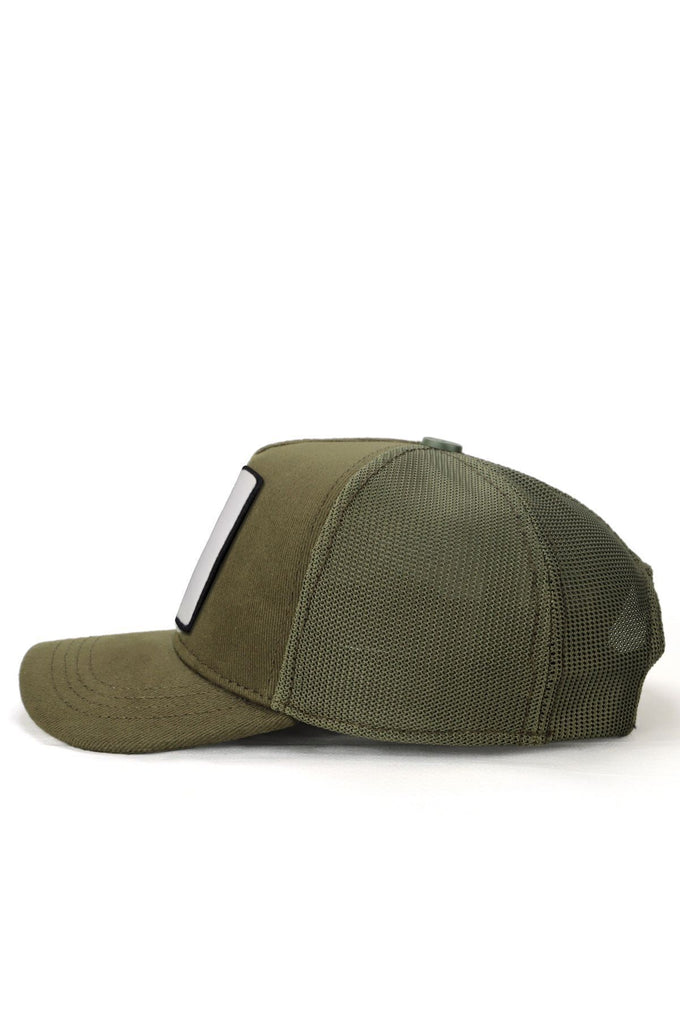 Trucker Kids Sincap Logolu Haki Çocuk Şapka