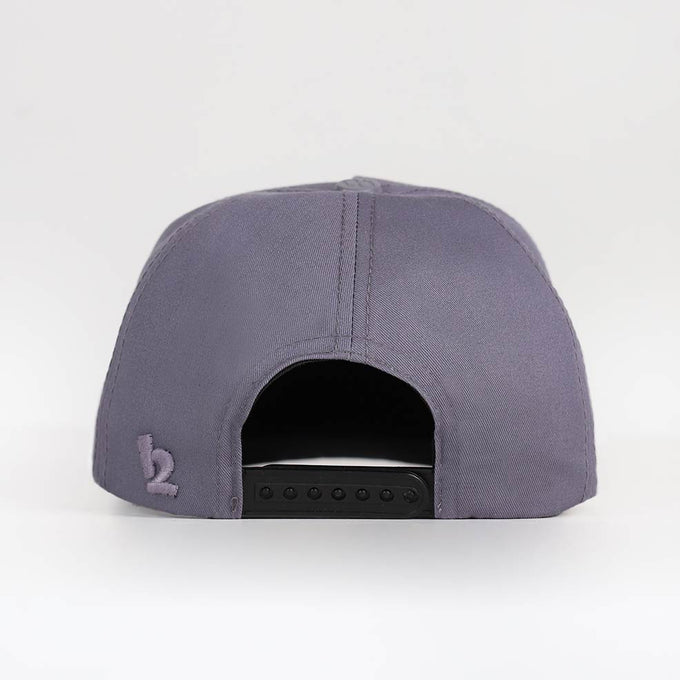 v2-hustle-logolu-siyah-gri-hip-hop-sapka-3606 - BlackBörk TR