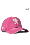 Vintage Beyzbol Pembe Şapka