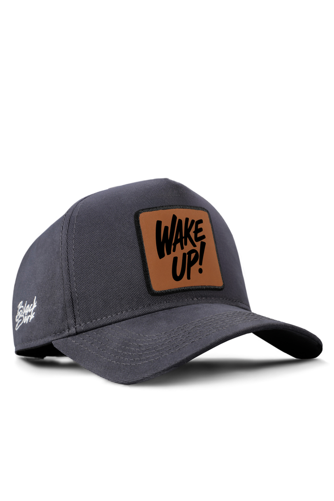 wake-up-logolu-antrasit-beyzbol-sapka-5785 - BlackBörk TR