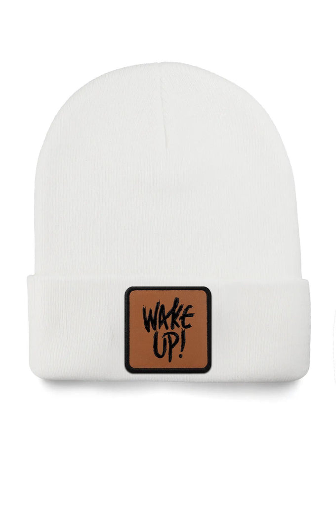 wake-up-logolu-beyaz-bere-375 - BlackBörk TR