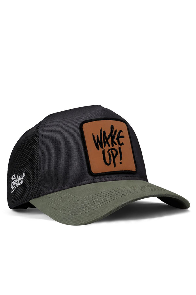 wake-up-logolu-haki-siyah-trucker-sapka-2359_38bbc889-3725-499b-a93e-71a037af1367 - BlackBörk TR