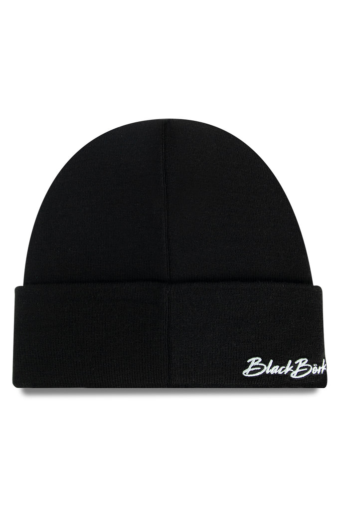 Wake Up Logo Black Beanie