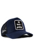 We Have a Problem Logolu Lacivert Trucker Şapka