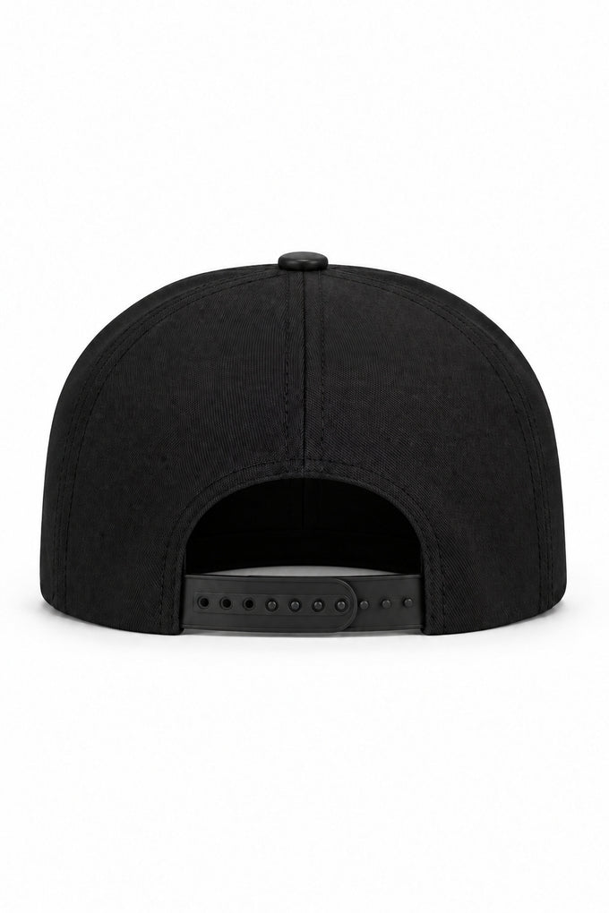 Who Tells Your Story Logo Gray-Black Hip Hop Cap