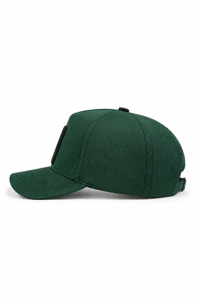 Cordura Petrol Green Baseball Cap with Why So Serious Logo