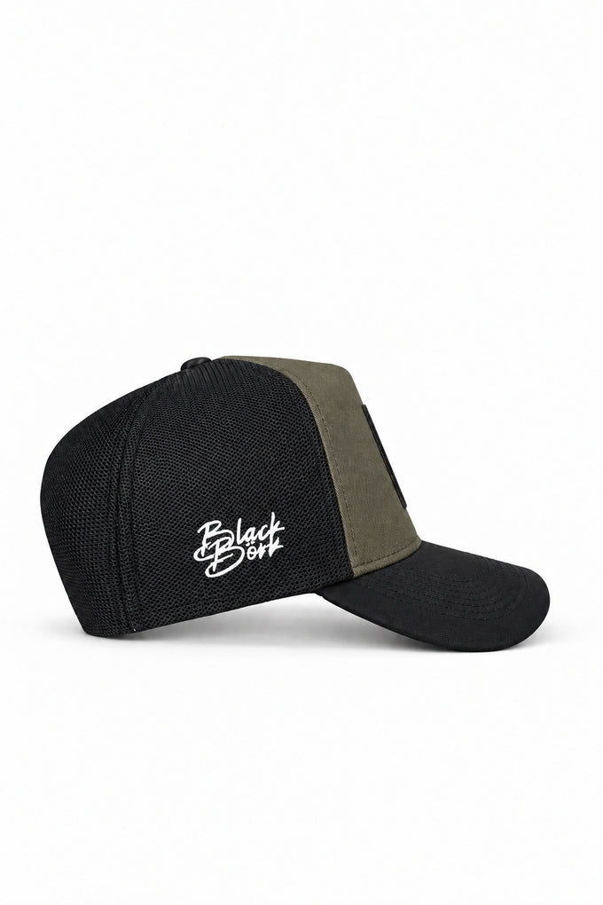 Why So Serious Logolu Siyah-Haki Trucker Şapka
