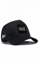 Yaşamak Öldürür Logolu Siyah Trucker Şapka