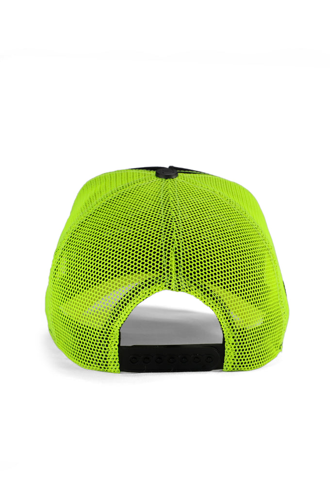 yes-chef-logolu-neon-siyah-trucker-sapka-4186 - BlackBörk TR