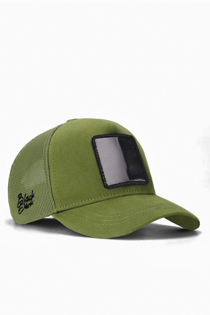 yesil-cocuk-trucker-sapka-5074 - BlackBörk TR