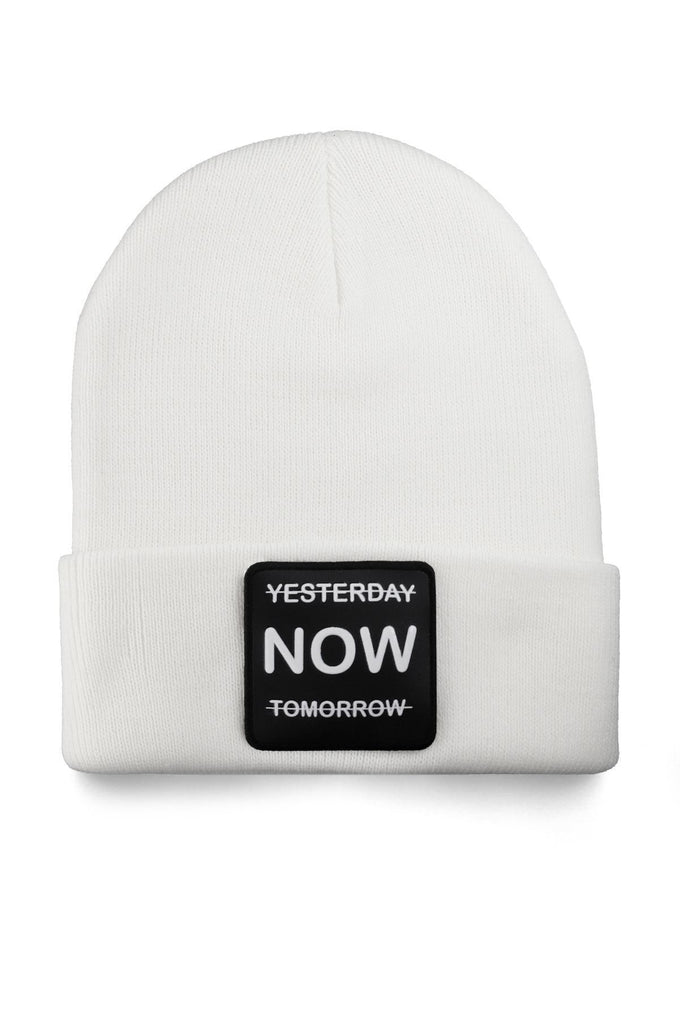 yesterday-now-tomorrow-logolu-beyaz-bere-371 - BlackBörk TR