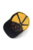 Yesterday Now Tomorrow Logolu Lacivert-Sarı Trucker Şapka