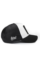 Yesterday Now Tomorrow Black and White Trucker Hat