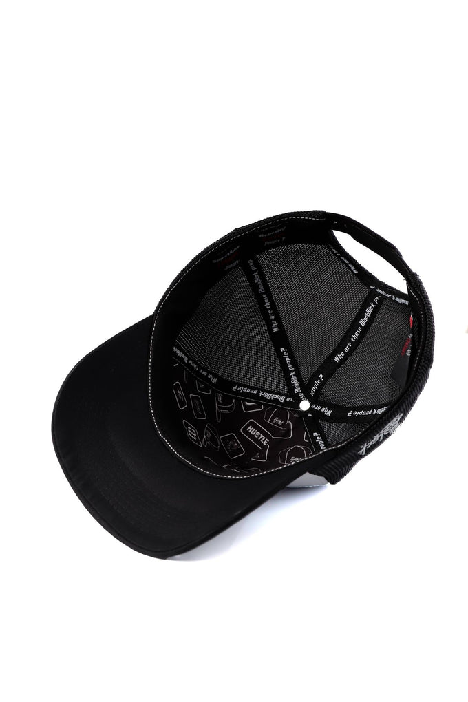 yesterday-now-tomorrow-siyah-beyaz-trucker-sapka-2600 - BlackBörk TR