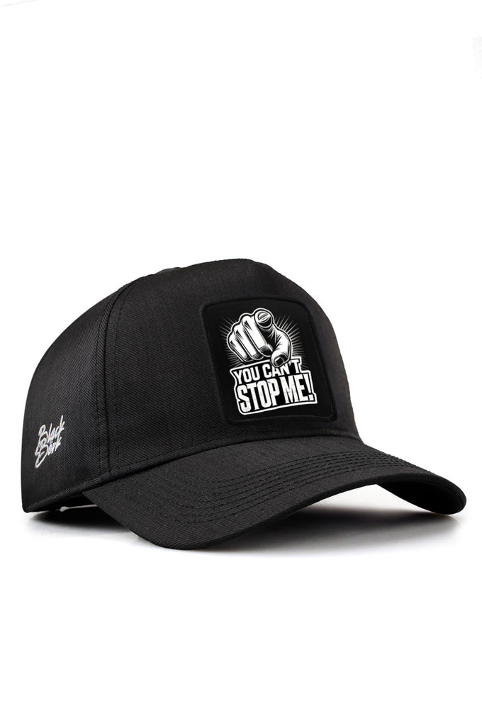 you-can-t-stop-me-logolu-cordura-siyah-beyzbol-sapka-5476 - BlackBörk TR